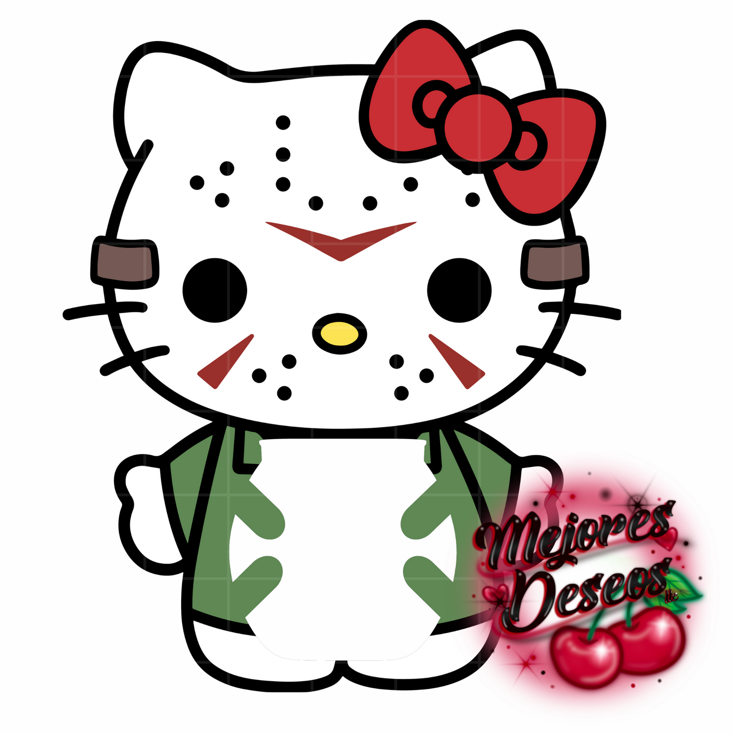 Hello Kitty as Jason Buzzball Holder- CUT FILE