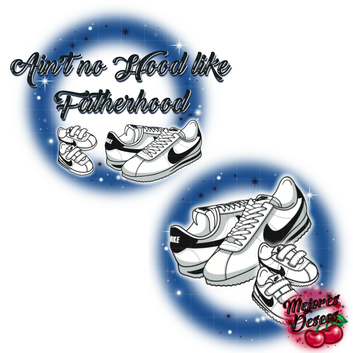 Daddy and Me PNG ONLY, Fatherhood PNG, Daddy and Me clipart, Old school Heart. Daddy and me Airbrush Sublimation image